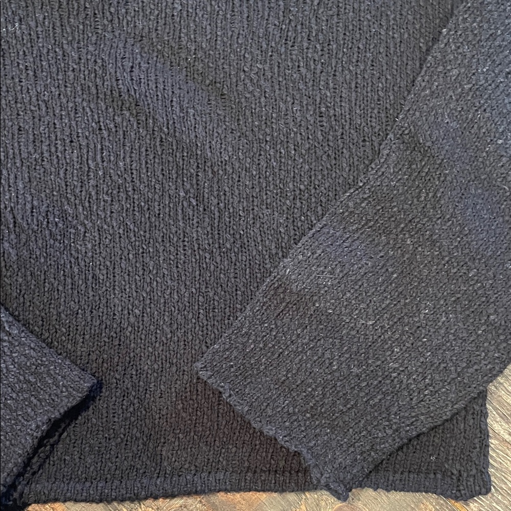 Forever 21 Black Textured Sweater - Picture 3 of 3